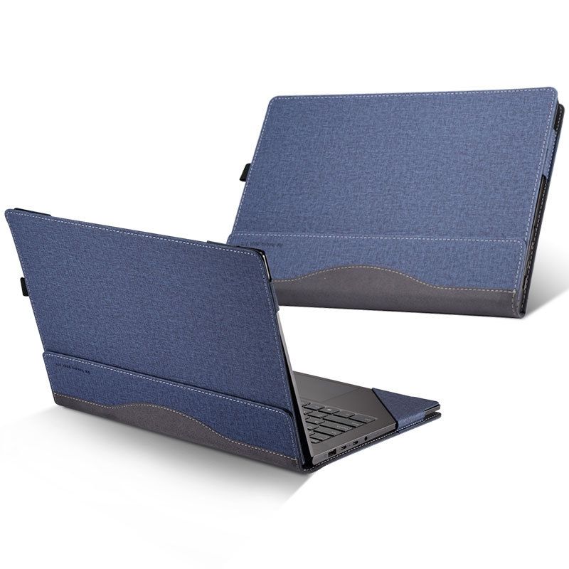 PU Leather Laptop Case For HP Envy X360 15-BP / CN / DR / DS(Blue)