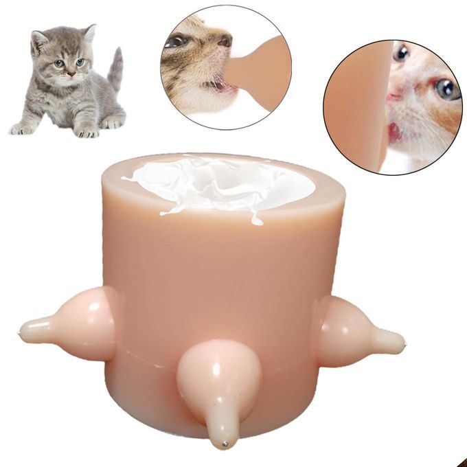 Kitten Doggie Puppy Milk Feeder, Feeding Bowl Nursing Station 5