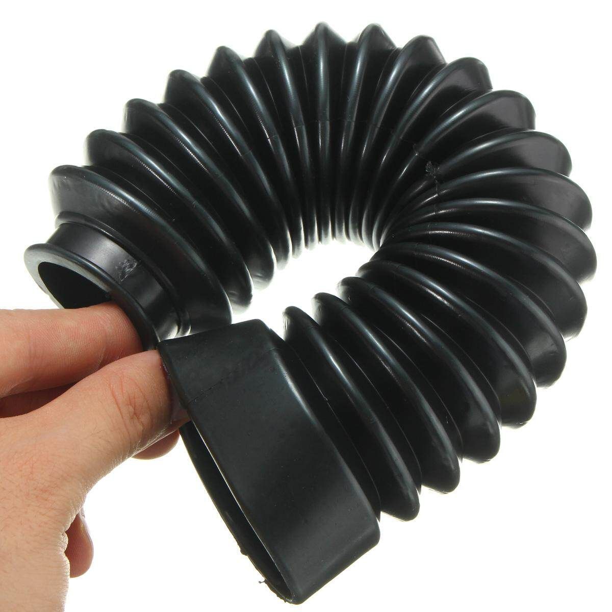 2pcs Universal Motorcycle Rubber Front Fork Cover Gaiters Gators Boots 230*52*37mm