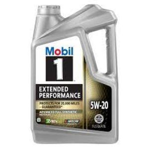 High Mileage Full Synthetic Motor Oil 5W-20, 5 Quart