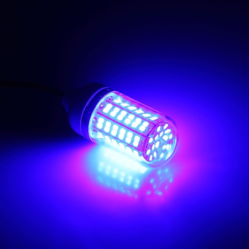 12V 15W Underwater Fishing Attract Light LED Lamp Fish