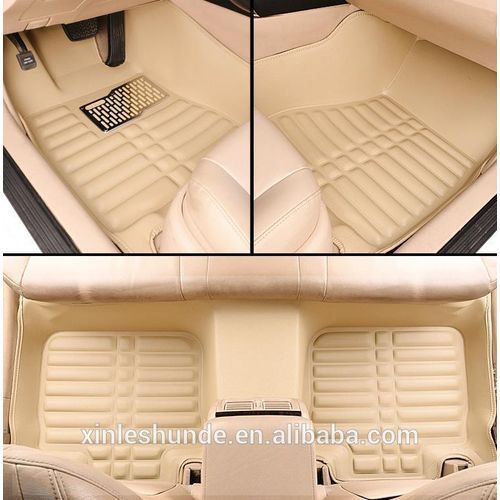 Car Foot Mat/Floor/Rug/Carpet 3D Customized Leather Mat 3pcs