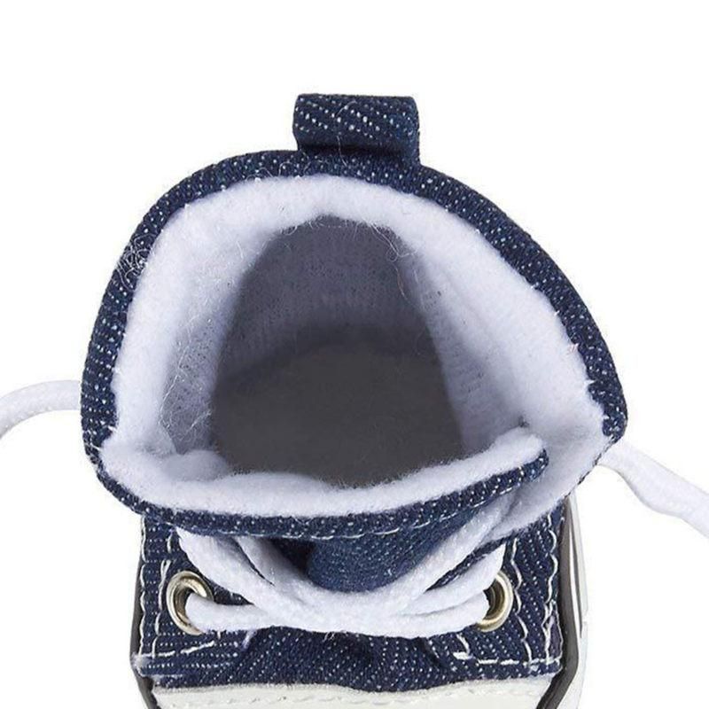 4Pcs Shoes Non-slip Breathable Cloth Fashion Puppy-Blue
