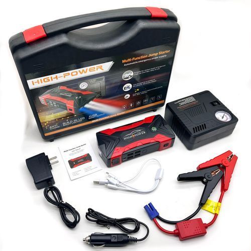 Multi-Function 12V Emergency Car Jump Starter 99800mAh High-current Battery Pack