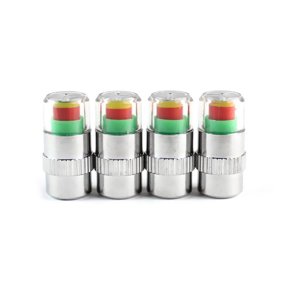 4PCS Car Auto Tire Pressure Monitor Tire Gage Alert Sensor