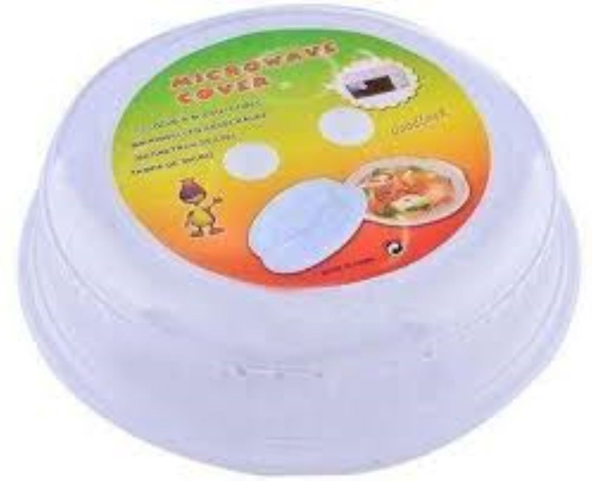 Microwave Food Cover - White