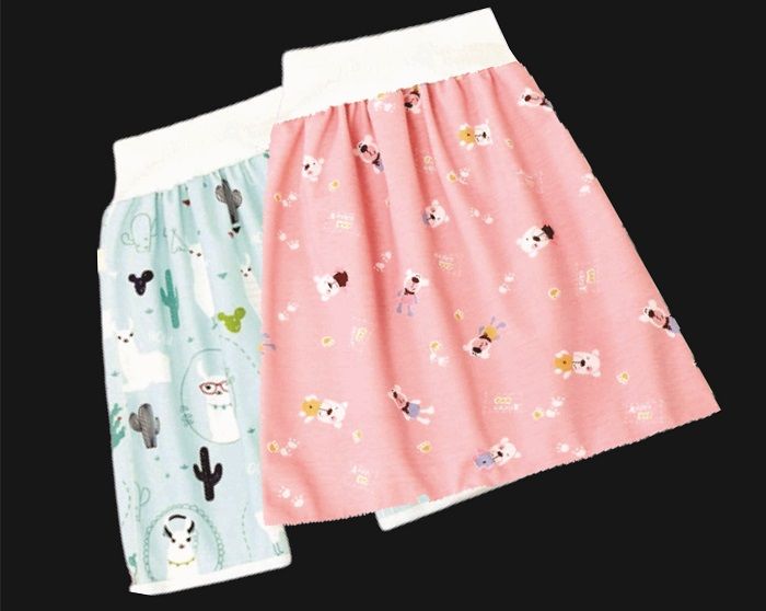 Children Anti-bed Wetting Solution Night Sleep Pants & Skirt - Protect Bed