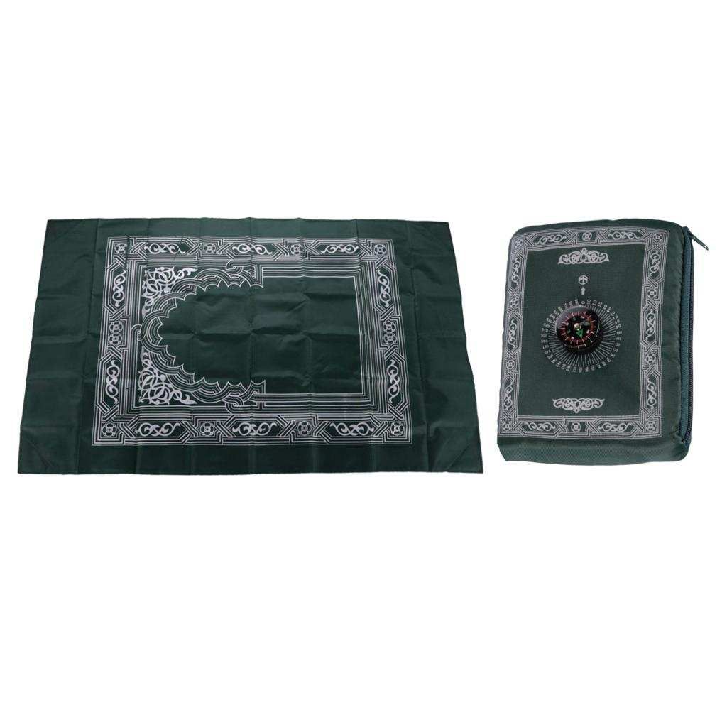 Muslim Prayer Rug Polyester Portable Braided Mats Simply