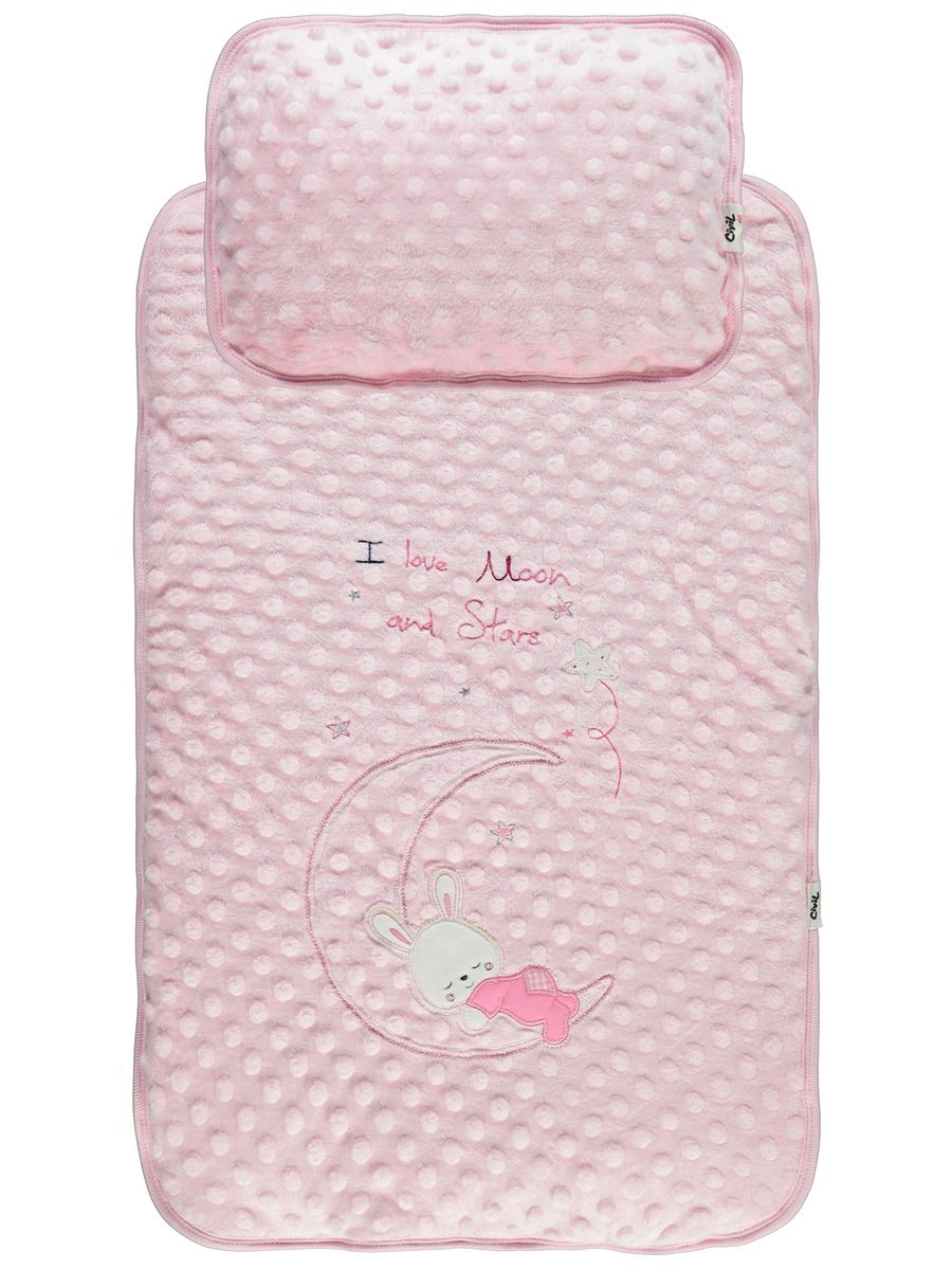 Changing Mat Moon And Stars Pink