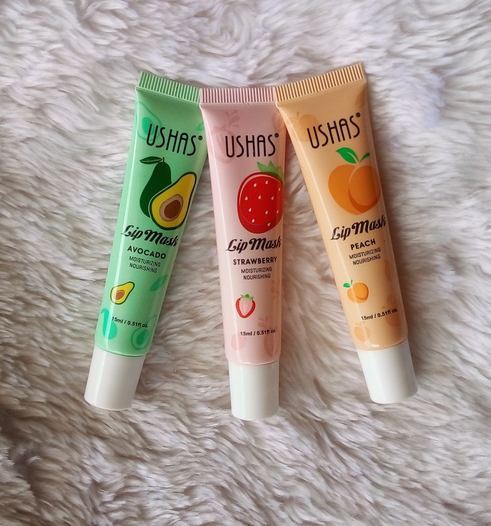 3PCS/SET OF USHAS LIP MASK, LIP GLOSS
