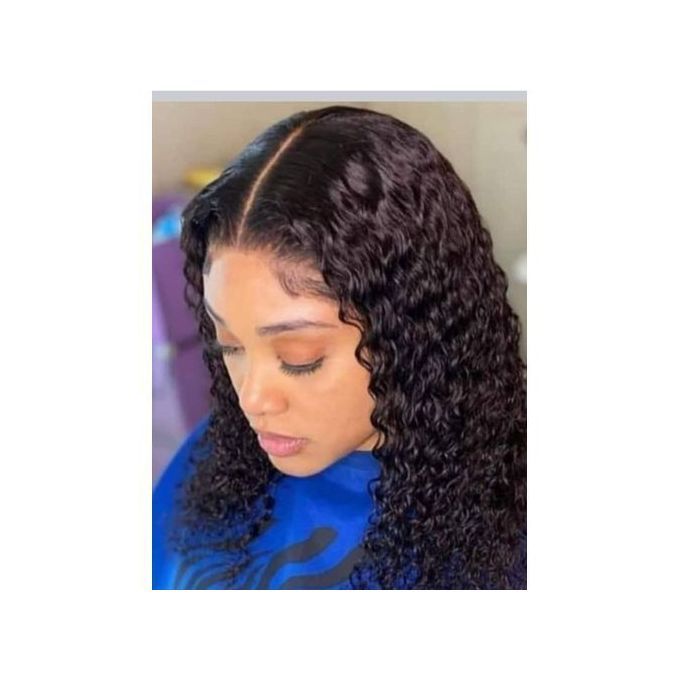 Water Wave Curly Wig With Closure