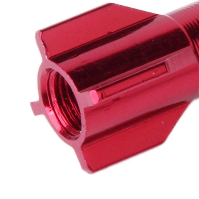 10Pcs Bicycle Car Schrader Valve  Rocket Modeling Valve Dust  Cover