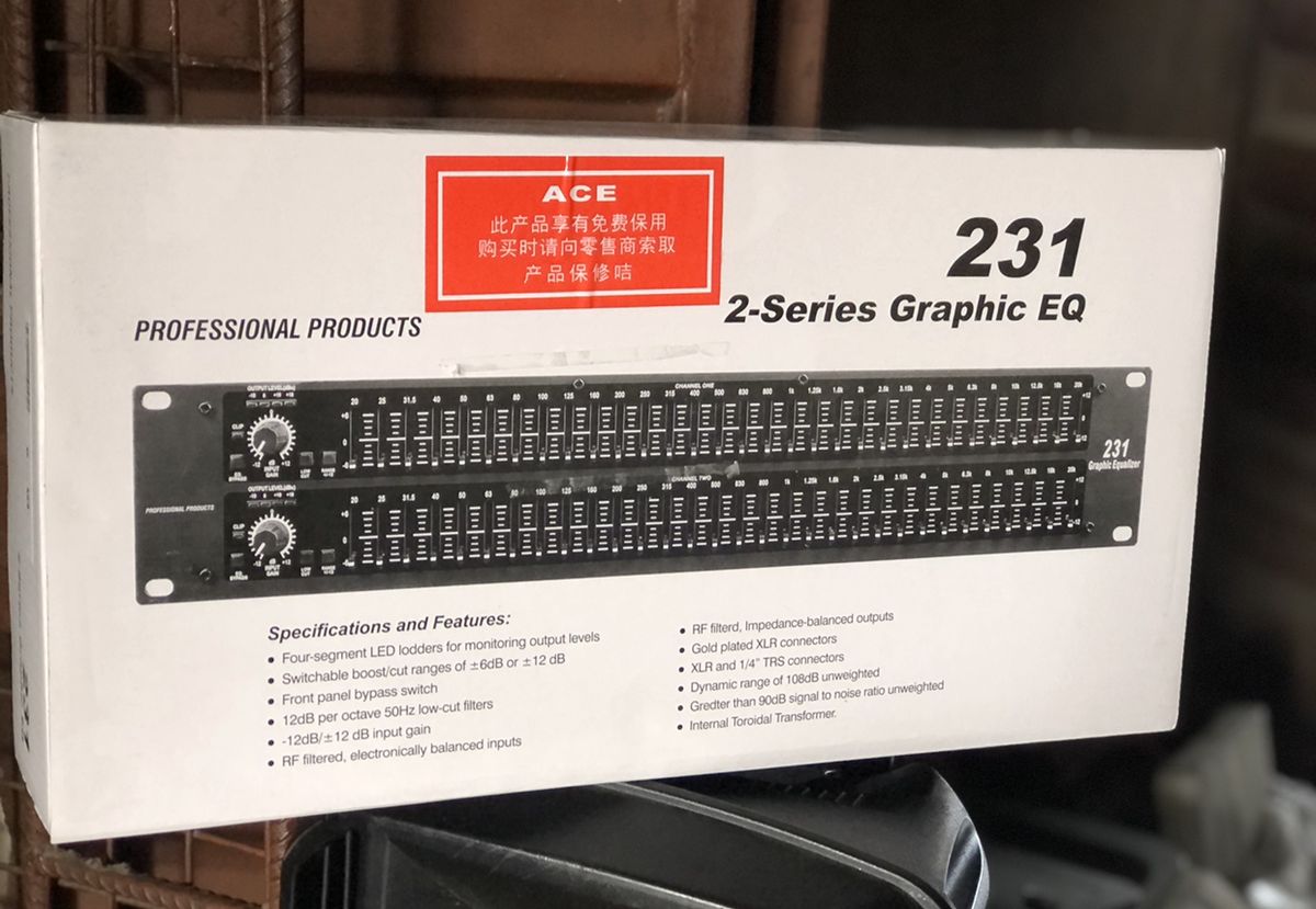 Equalizer (Double) - 31-Band With Sub Output