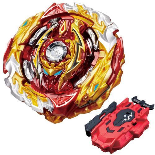 B-X TOUPIE BURST BEYBLADE Superking Sparking Booster B-172 World Spriggan Unite 2B W/ L.R Launcher Gift IN STOCK-Lemon Yellow