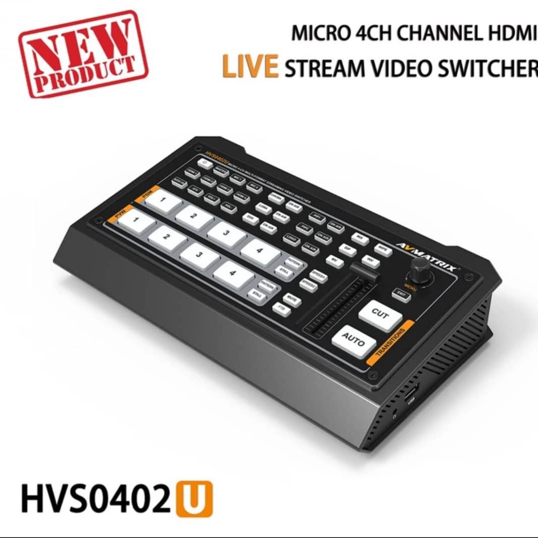4 Channels HDMI VIDEO Mixer AV MATRIX Hvs0402u