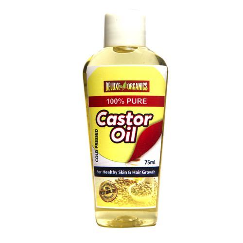 Castor Oil - Cold-Pressed 100% Pure -  For Skin Care, Hair Growth , Hair Care, Eyelashes Etc