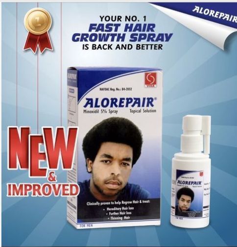 Minoxidil 5% Spray For Treatment Alopecia