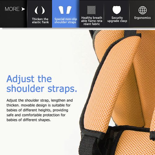 Portable Baby Car Safety Seat Child Car Seat