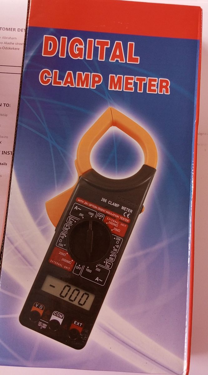 Digital Clamp Meter Multimeter