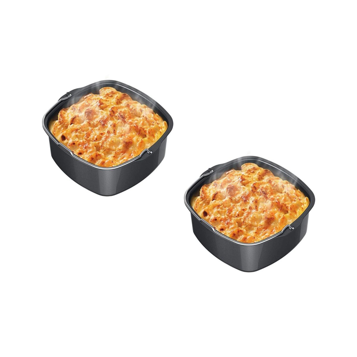 Square Non Stick Cake Mold Baking Tray Pan Roasting High Temperature Resistant Anti-Rust Basket Bakeware Air Fryer