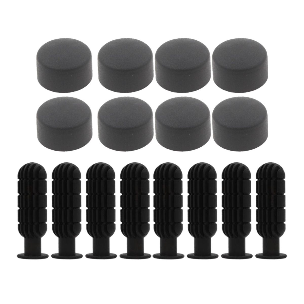 8 Pairs Plastic Foosball Handle Replacement Accessories, Table