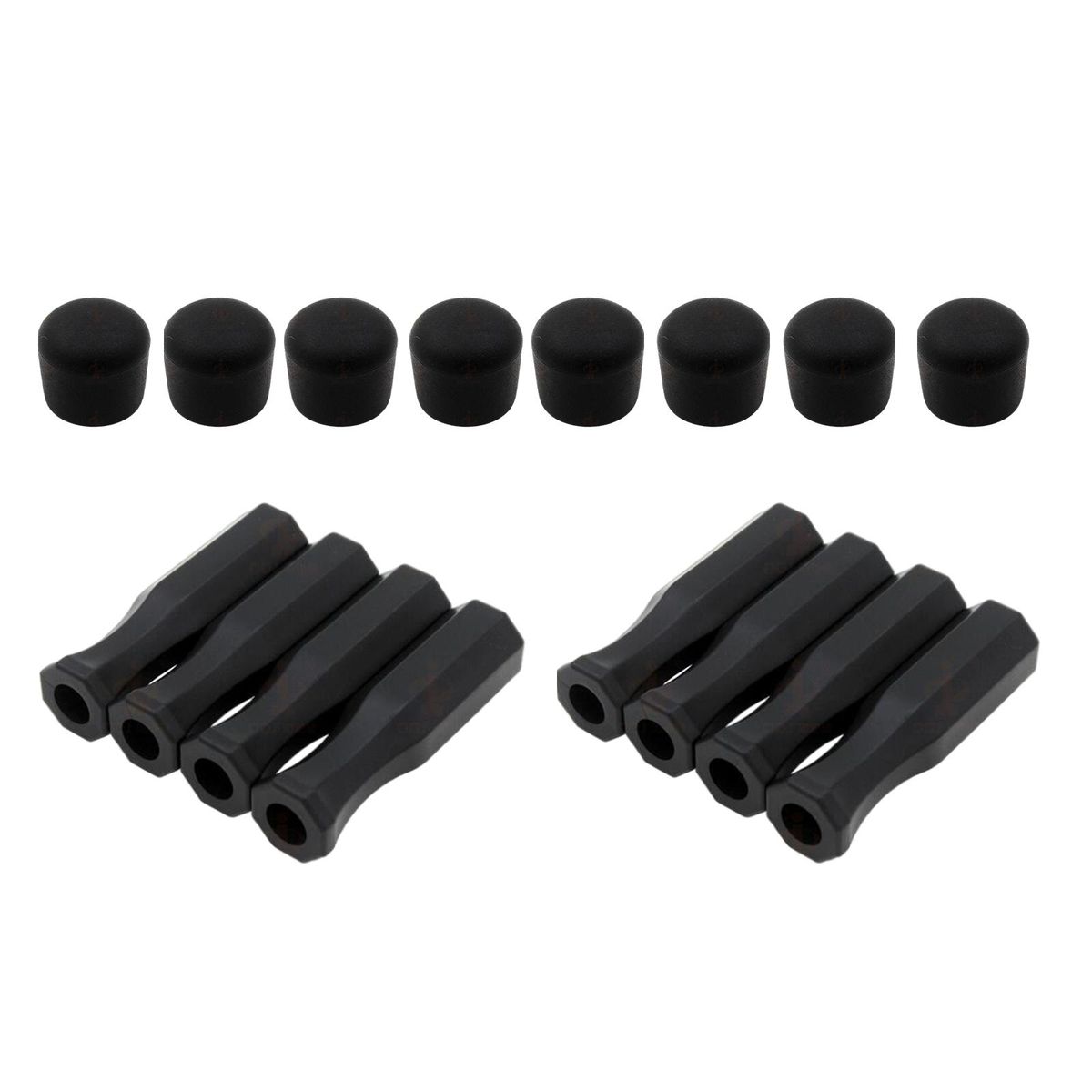 Pack Of 16 Premium Octagonal Handles And Safety End Caps Accessories