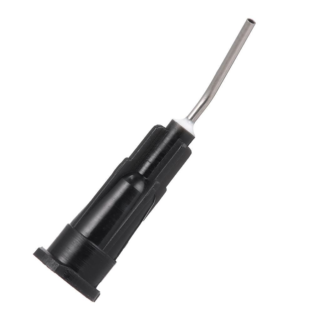 100PCS Dental Needle Irrigation Bent Needle Tips Dental Flow Composite Resin Acid Reagent Delievery Syringe Tips Equipment