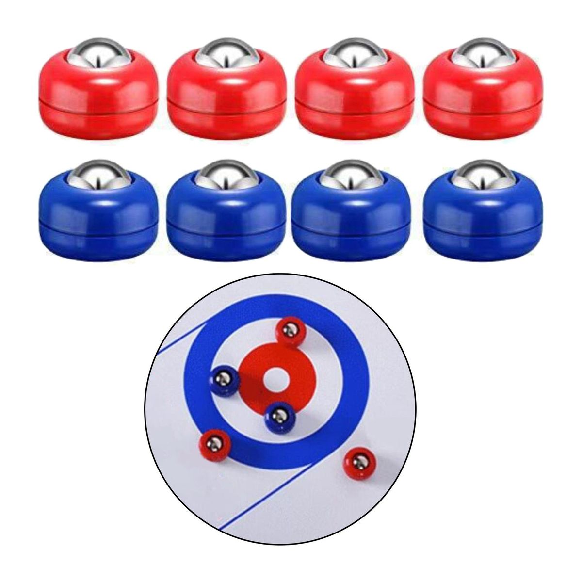8Pcs Shuffleboard Pucks Shuffleboard Table Pucks
