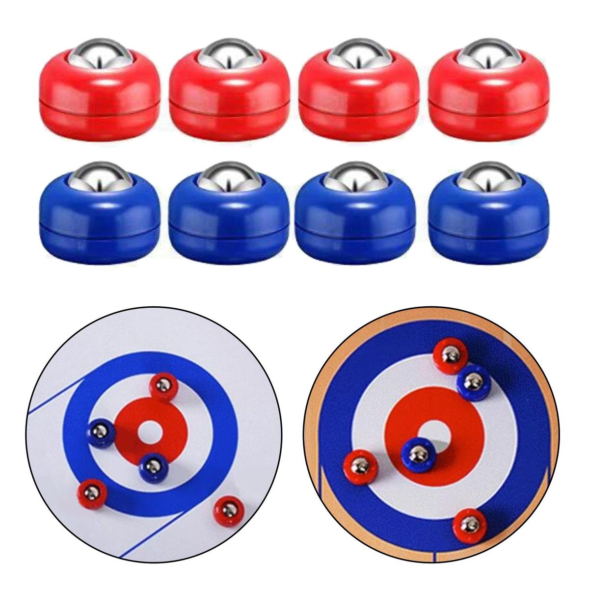 8Pcs Shuffleboard Pucks Shuffleboard Table Pucks
