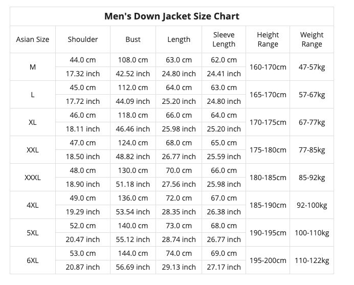 Down Jacket Men Ultralight Camping Trekking Waterproof Winter Coat - Black
