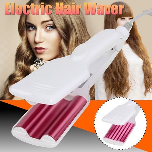 Electric Triple Barrel Curling Iron Perm Splint Ceram Type B