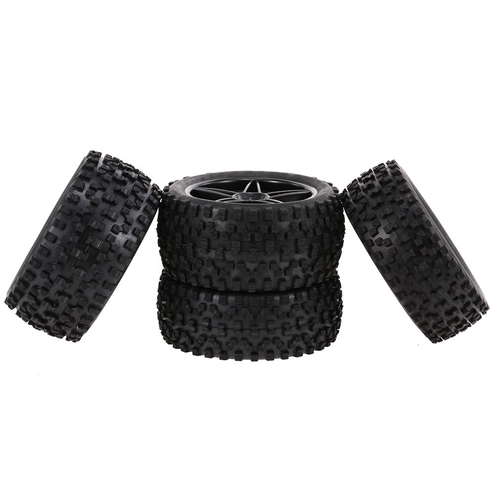 4PCS 1/10 RC Off-road Tyre Nail Block Tread Pattern