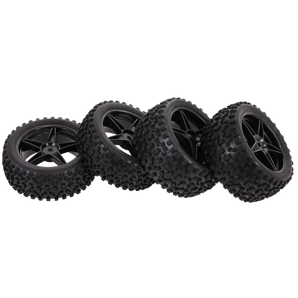 4PCS 1/10 RC Off-road Tyre Nail Block Tread Pattern