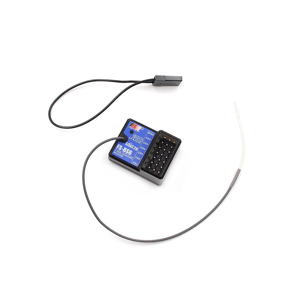 FlySky FS-BS6 Receiver 2.4Ghz 6CH AFHDS2 for FlySky FS-GT5 FS-IT4S Transmitter RC Car Boat