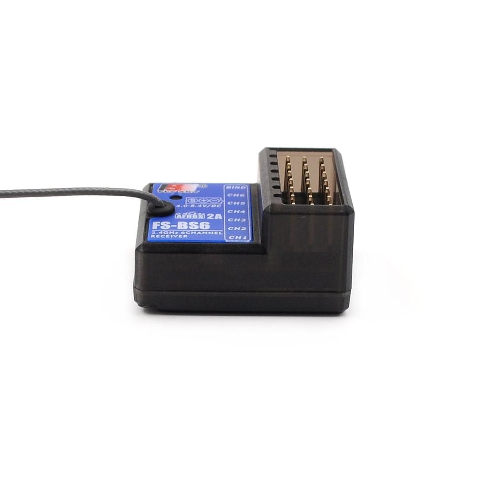 FlySky FS-BS6 Receiver 2.4Ghz 6CH AFHDS2 for FlySky FS-GT5 FS-IT4S Transmitter RC Car Boat