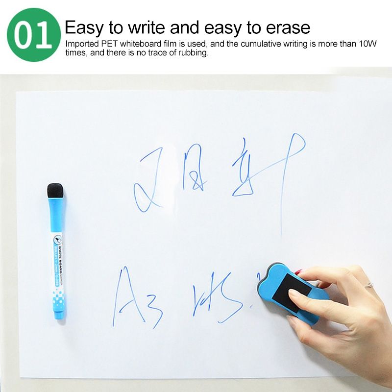 A3 PET Magnetic Message Board Refrigerator Magnet