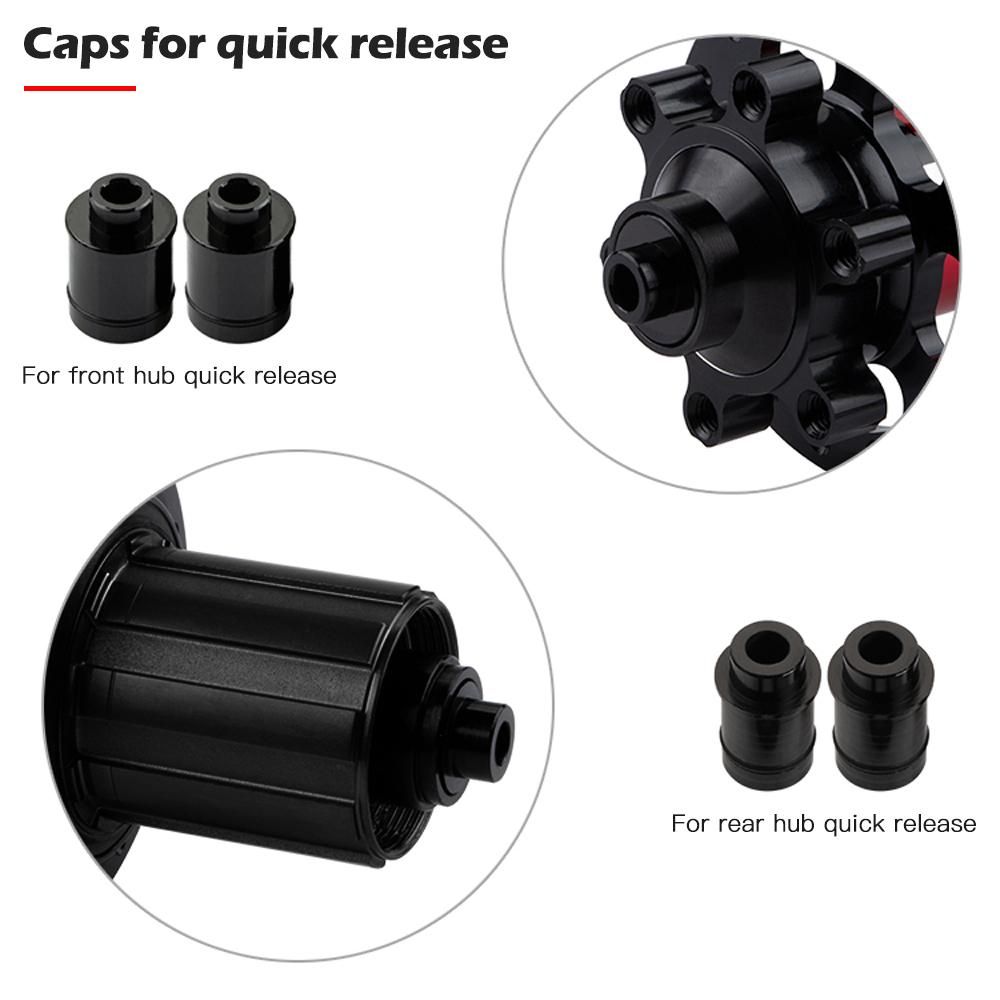 32 Hole Bicycle Hub Carbon Fiber MTB Mountain Bike Front & Rear Disc Brake Hubs