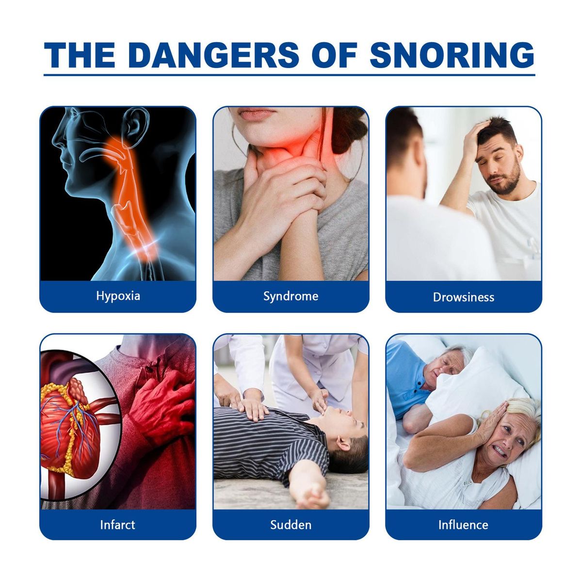 South Moon 60PCS Snoring Stickers Mouth Strips Instant Nasal Congestion R-elief