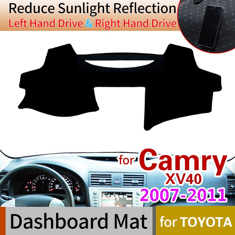 For Toyota Camry Xv40 2007- Dashboard Mat Cover Pad Sun