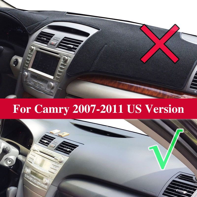 For Toyota Camry Xv40 2007- Dashboard Mat Cover Pad Sun