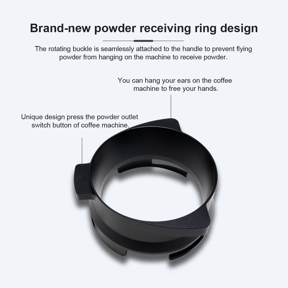 54mm Hands Free Coffee Powders Dosing Funnel Household