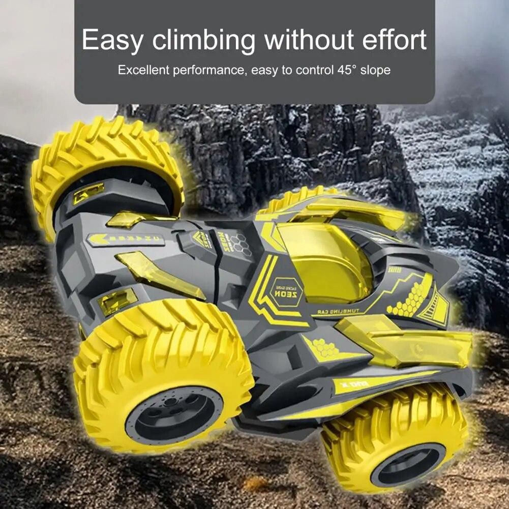 Four-Wheel Drive Twist Transformer Tumbling Double-Sided Car Inertia ff-Road Vehicle Stunt Rotating Transformer Children's Toy