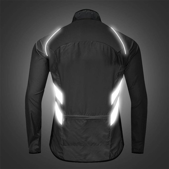 Bicycle Cycling Jacket Waterproof Windproof Rain Coat Black XL