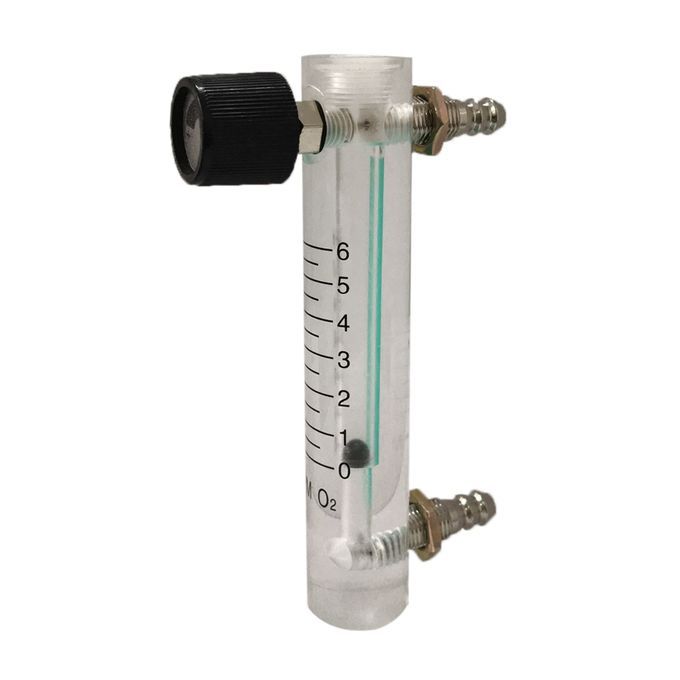 3Pieces Oxygen  Meter Flowmeter With Control Valve For Oxygen Air 06L
