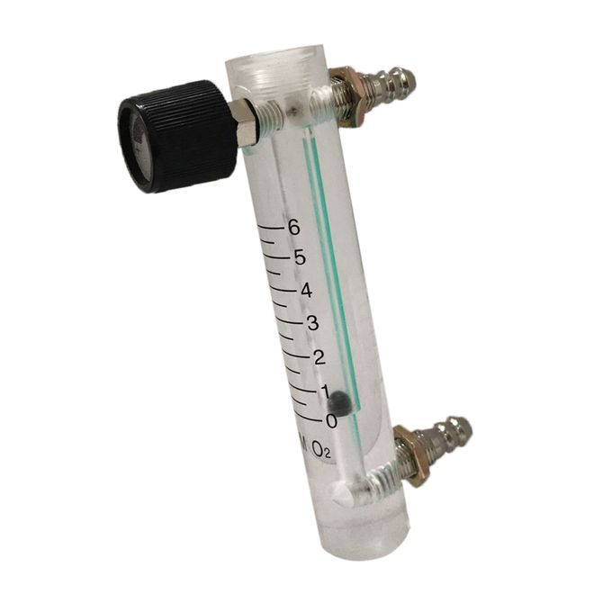 3Pieces Oxygen  Meter Flowmeter With Control Valve For Oxygen Air 06L
