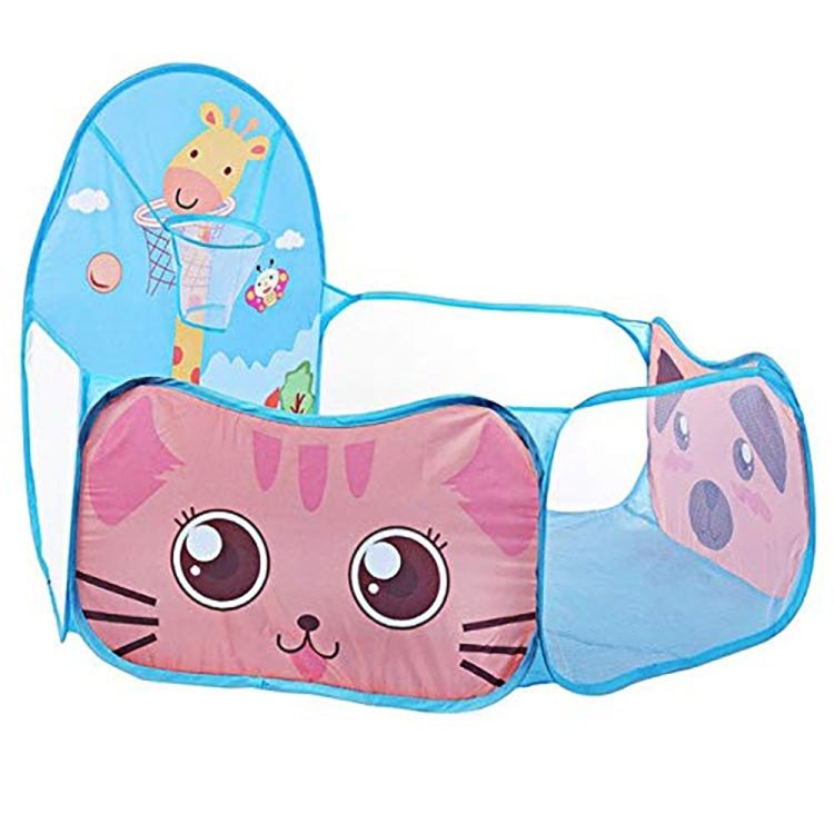 Children Foldable Cartoon Throwing Basketball Pool