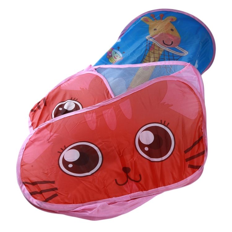 Children Foldable Cartoon Throwing Basketball Pool