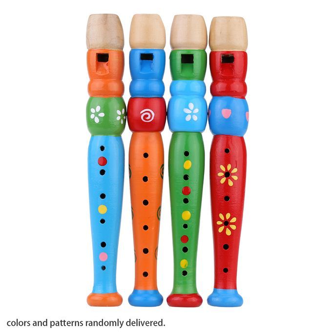 Wooden Piccolo Sound Musical Instrument Early Education