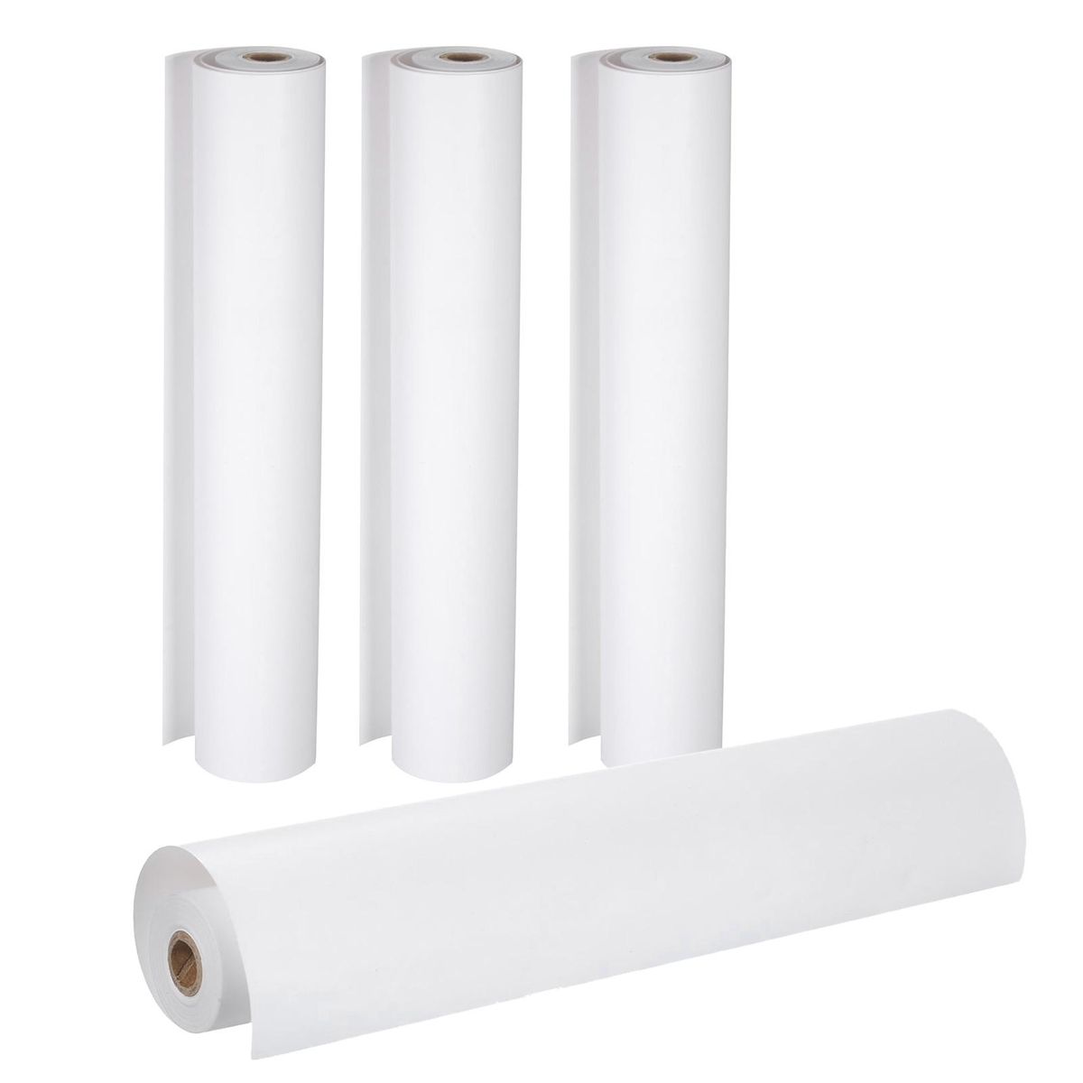 A4 Thermal Paper Roll Continuous Thermal Printer Paper Roll 210mm*30mm Pack of 4