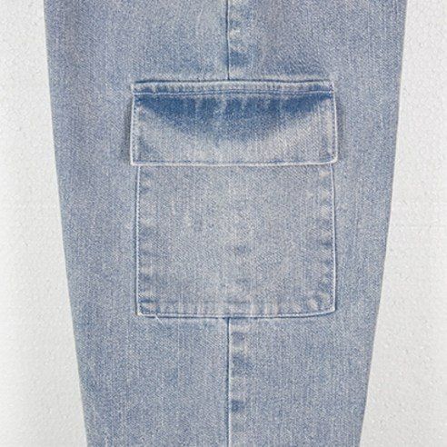 Spoon Kids Cargo Denim Jogger Pants